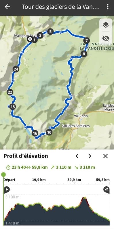 Tour des glaciers de la Vanoise